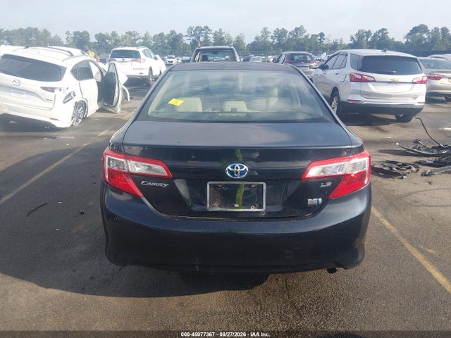 45977367 :رقم المزاد ، 4T1BD1FK5CU011578 vin ، 2012 Toyota Camry Hybrid Le مزاد بيع
