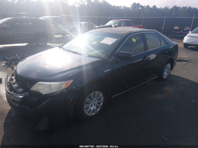 45977367 :رقم المزاد ، 4T1BD1FK5CU011578 vin ، 2012 Toyota Camry Hybrid Le مزاد بيع