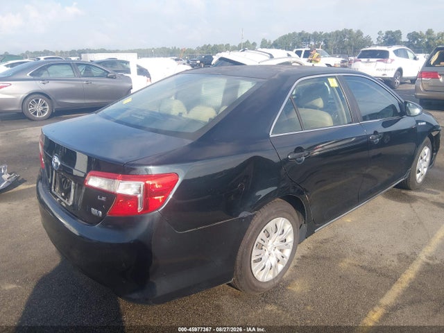 45977367 :رقم المزاد ، 4T1BD1FK5CU011578 vin ، 2012 Toyota Camry Hybrid Le مزاد بيع