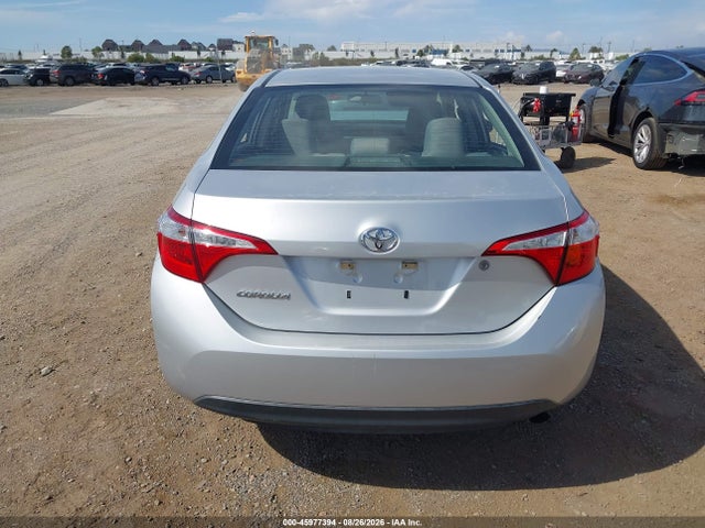 Auction sale of the 2015 Toyota Corolla L, vin: 5YFBURHE9FP307764, lot number: 45977394