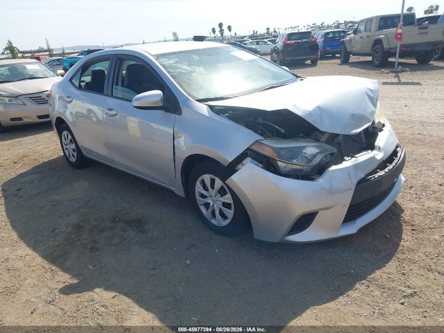 Auction sale of the 2015 Toyota Corolla L, vin: 5YFBURHE9FP307764, lot number: 45977394