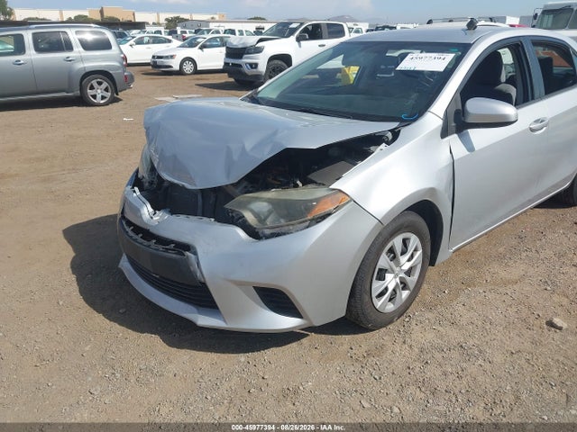 Auction sale of the 2015 Toyota Corolla L, vin: 5YFBURHE9FP307764, lot number: 45977394