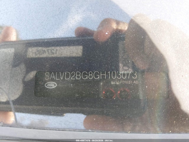 SALVD2BG8GH103073 Land Rover RANGE ROVER EVOQUE