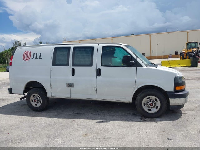 2022 Gmc Savana Cargo Rwd 2500 Regular Wheelbase Work Van მანქანა იყიდება აუქციონზე, vin: 1GTW7AFP9N1156376, აუქციონის ნომერი: 45977528