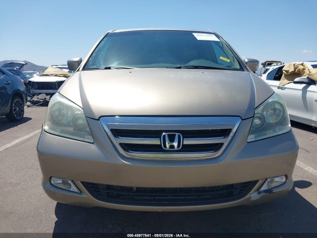 2006 Honda Odyssey Touring მანქანა იყიდება აუქციონზე, vin: 5FNRL38846B081797, აუქციონის ნომერი: 45977541