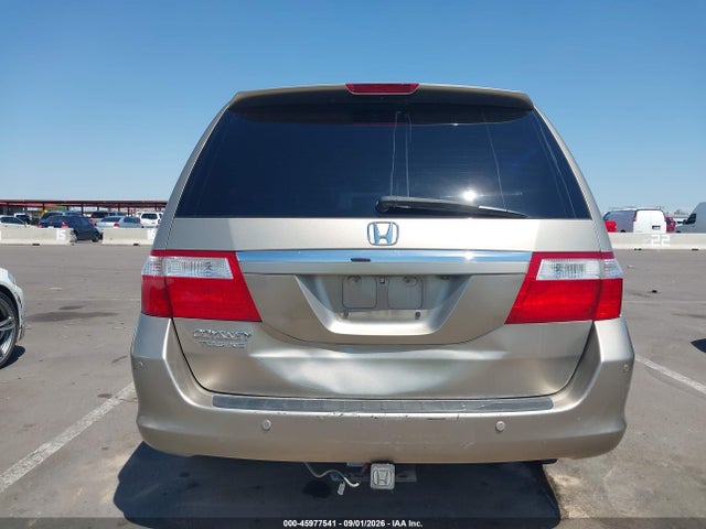 2006 Honda Odyssey Touring მანქანა იყიდება აუქციონზე, vin: 5FNRL38846B081797, აუქციონის ნომერი: 45977541