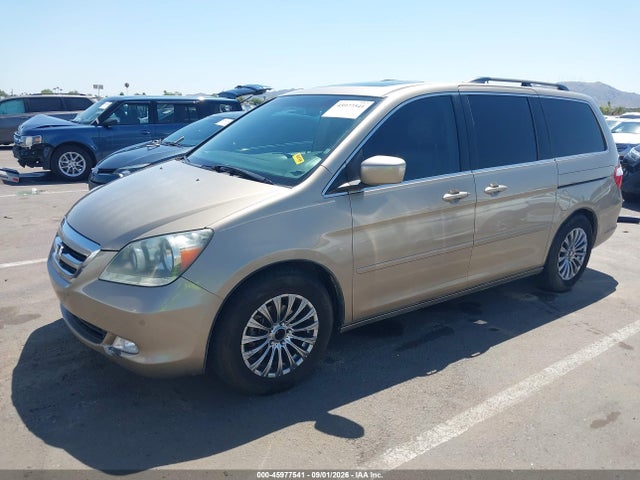 2006 Honda Odyssey Touring მანქანა იყიდება აუქციონზე, vin: 5FNRL38846B081797, აუქციონის ნომერი: 45977541
