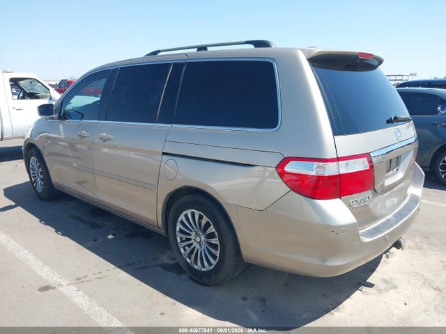 2006 Honda Odyssey Touring მანქანა იყიდება აუქციონზე, vin: 5FNRL38846B081797, აუქციონის ნომერი: 45977541