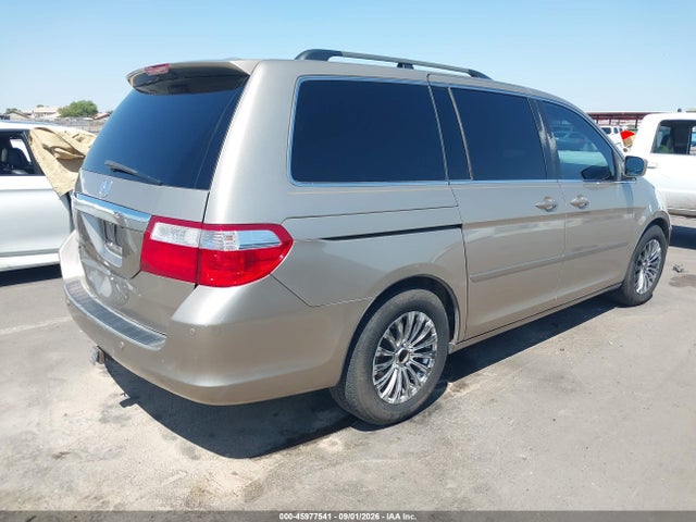 2006 Honda Odyssey Touring მანქანა იყიდება აუქციონზე, vin: 5FNRL38846B081797, აუქციონის ნომერი: 45977541
