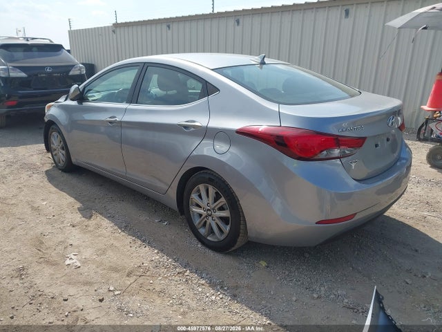 2015 Hyundai Elantra Se მანქანა იყიდება აუქციონზე, vin: 5NPDH4AE7FH611845, აუქციონის ნომერი: 45977576