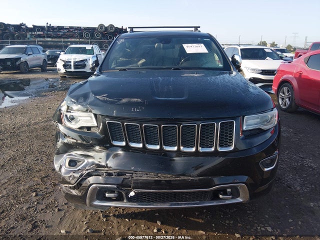 Продаж на аукціоні авто 2016 Jeep Grand Cherokee Overland, vin: 1C4RJFCG3GC496470, номер лоту: 45977612