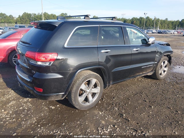 Продаж на аукціоні авто 2016 Jeep Grand Cherokee Overland, vin: 1C4RJFCG3GC496470, номер лоту: 45977612