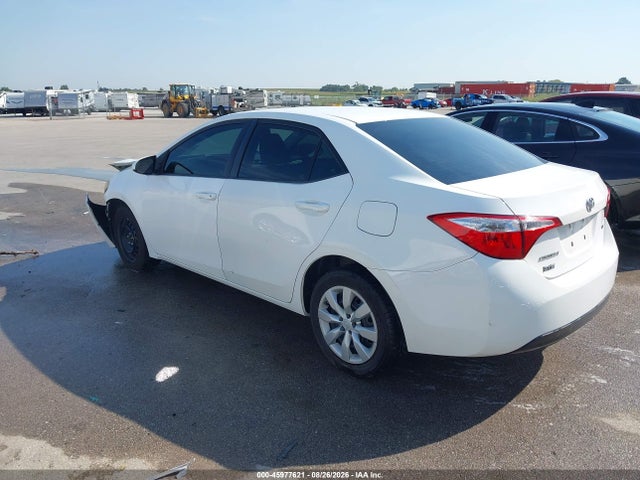 Aukcja sprzedaży 2015 Toyota Corolla Le, vin: 2T1BURHE6FC373592, numer aukcji: 45977621