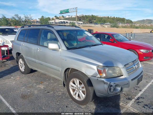 2007 Toyota Highlander Hybrid V6 მანქანა იყიდება აუქციონზე, vin: JTEGW21A370021995, აუქციონის ნომერი: 45977623