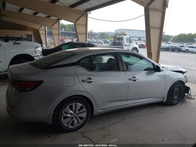 2020 Nissan Sentra S Xtronic Cvt მანქანა იყიდება აუქციონზე, vin: 3N1AB8BV2LY277137, აუქციონის ნომერი: 45977632