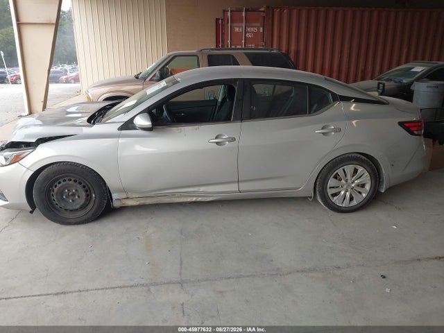 2020 Nissan Sentra S Xtronic Cvt მანქანა იყიდება აუქციონზე, vin: 3N1AB8BV2LY277137, აუქციონის ნომერი: 45977632