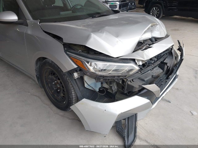 2020 Nissan Sentra S Xtronic Cvt მანქანა იყიდება აუქციონზე, vin: 3N1AB8BV2LY277137, აუქციონის ნომერი: 45977632