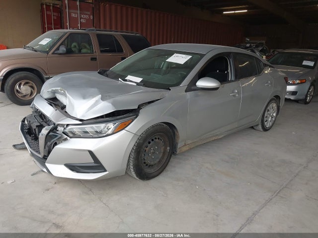 2020 Nissan Sentra S Xtronic Cvt მანქანა იყიდება აუქციონზე, vin: 3N1AB8BV2LY277137, აუქციონის ნომერი: 45977632