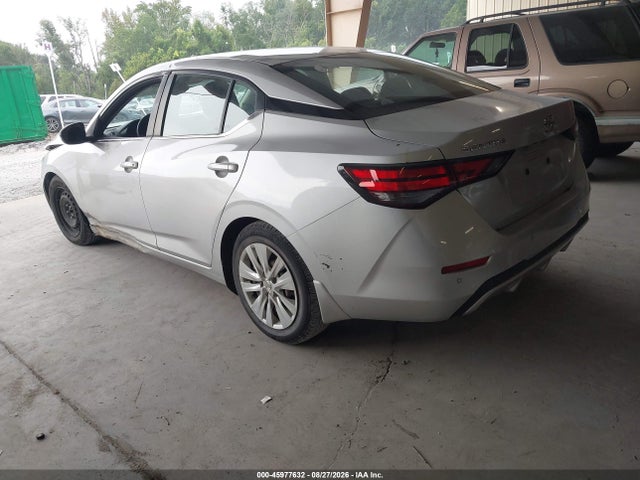 2020 Nissan Sentra S Xtronic Cvt მანქანა იყიდება აუქციონზე, vin: 3N1AB8BV2LY277137, აუქციონის ნომერი: 45977632