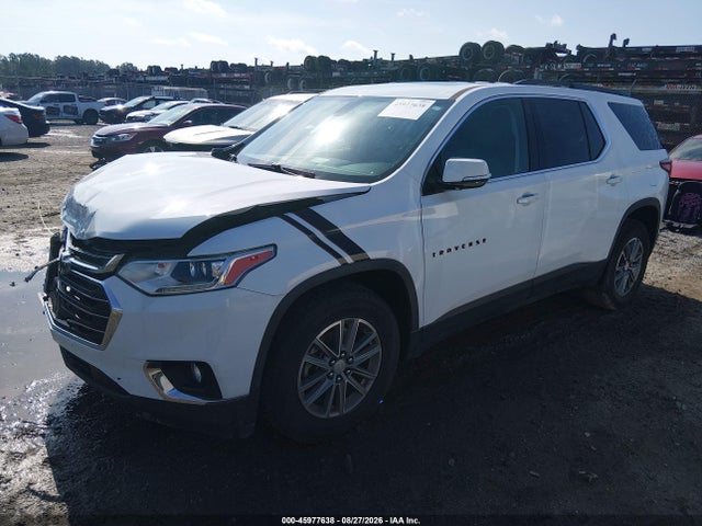 45977638 :رقم المزاد ، 1GNEVHKW6KJ212672 vin ، 2019 Chevrolet Traverse 3lt مزاد بيع