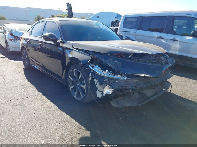 Auction sale of the 2025 Honda Civic Hybrid Sport/sport Touring, vin: 2HGFE4F86SH340527, lot number: 45977656