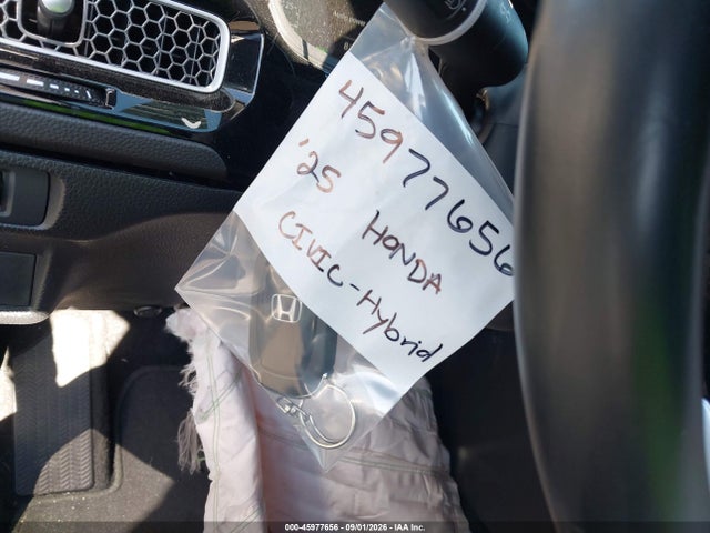 Продажа на аукционе авто 2025 Honda Civic Hybrid Sport/sport Touring, vin: 2HGFE4F86SH340527, номер лота: 45977656