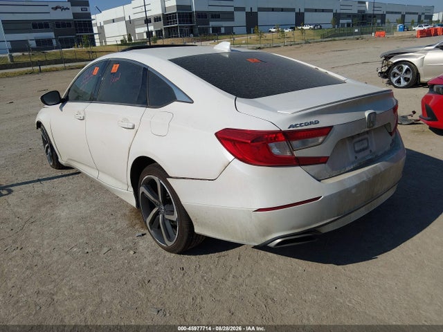 45977714 :رقم المزاد ، 1HGCV2F3XKA026373 vin ، 2019 Honda Accord Sport 2.0t مزاد بيع