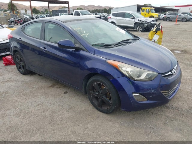45977725 :رقم المزاد ، 5NPDH4AE2CH095163 vin ، 2012 Hyundai Elantra Gls مزاد بيع