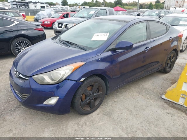 2012 Hyundai Elantra Gls მანქანა იყიდება აუქციონზე, vin: 5NPDH4AE2CH095163, აუქციონის ნომერი: 45977725