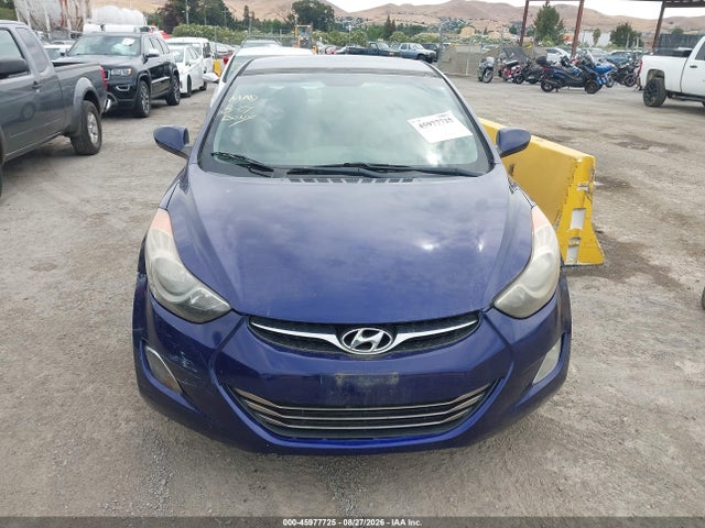 2012 Hyundai Elantra Gls მანქანა იყიდება აუქციონზე, vin: 5NPDH4AE2CH095163, აუქციონის ნომერი: 45977725