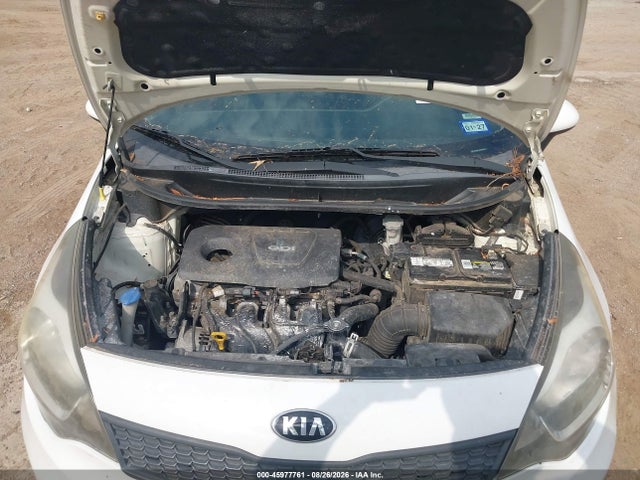2017 Kia Rio Lx მანქანა იყიდება აუქციონზე, vin: KNADM4A32H6106171, აუქციონის ნომერი: 45977761