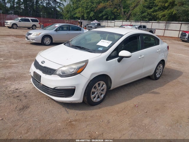 2017 Kia Rio Lx მანქანა იყიდება აუქციონზე, vin: KNADM4A32H6106171, აუქციონის ნომერი: 45977761