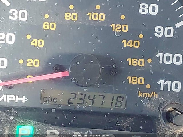 Продаж на аукціоні авто 2000 Toyota 4runner Sr5 V6, vin: JT3HN86R8Y0322054, номер лоту: 45977765