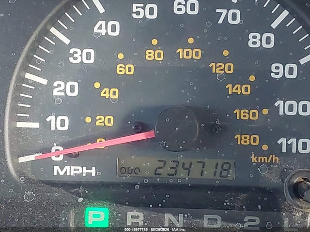 Продаж на аукціоні авто 2000 Toyota 4runner Sr5 V6, vin: JT3HN86R8Y0322054, номер лоту: 45977765