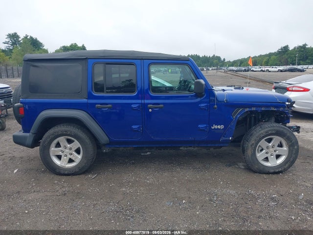 45977819 :رقم المزاد ، 1C4HJXDN5JW181755 vin ، 2018 Jeep Wrangler Unlimited Sport 4x4 مزاد بيع