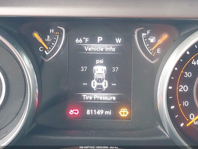 45977819 :رقم المزاد ، 1C4HJXDN5JW181755 vin ، 2018 Jeep Wrangler Unlimited Sport 4x4 مزاد بيع