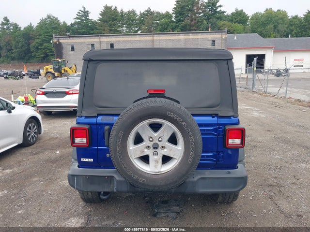 45977819 :رقم المزاد ، 1C4HJXDN5JW181755 vin ، 2018 Jeep Wrangler Unlimited Sport 4x4 مزاد بيع