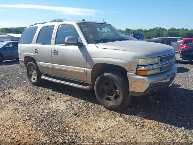 2005 Chevrolet Tahoe Lt მანქანა იყიდება აუქციონზე, vin: 1GNEC13T65J155394, აუქციონის ნომერი: 45977838