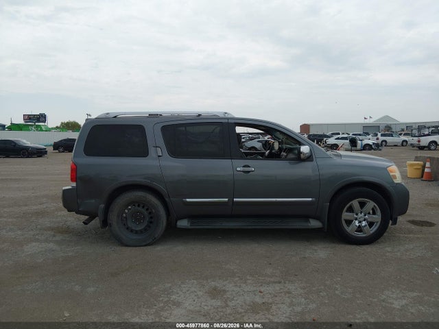45977860 :رقم المزاد ، 5N1BA0NFXDN604923 vin ، 2013 Nissan Armada Platinum مزاد بيع