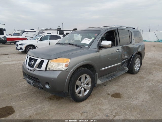 45977860 :رقم المزاد ، 5N1BA0NFXDN604923 vin ، 2013 Nissan Armada Platinum مزاد بيع