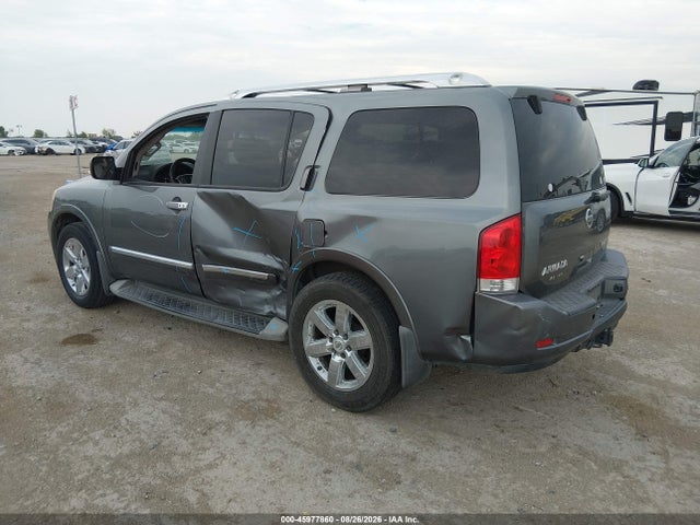 45977860 :رقم المزاد ، 5N1BA0NFXDN604923 vin ، 2013 Nissan Armada Platinum مزاد بيع