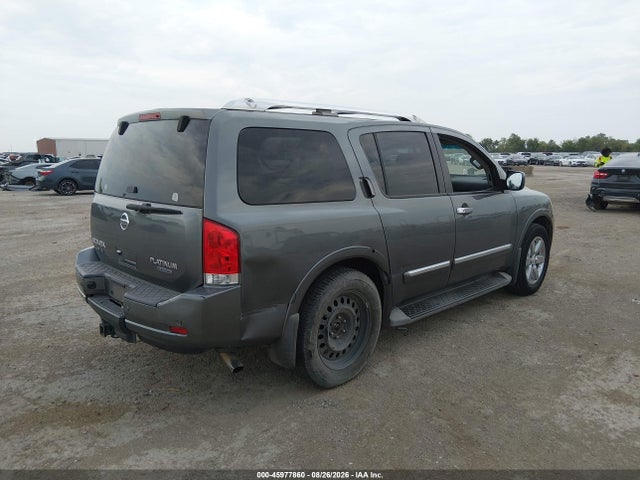 45977860 :رقم المزاد ، 5N1BA0NFXDN604923 vin ، 2013 Nissan Armada Platinum مزاد بيع
