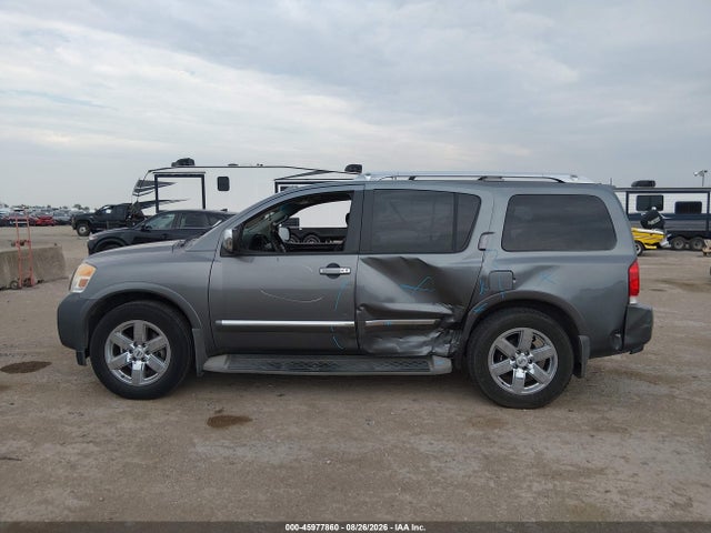 45977860 :رقم المزاد ، 5N1BA0NFXDN604923 vin ، 2013 Nissan Armada Platinum مزاد بيع