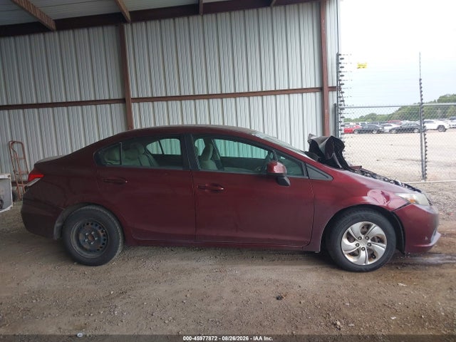 45977872 :رقم المزاد ، 2HGFB2F57DH575511 vin ، 2013 Honda Civic Lx مزاد بيع