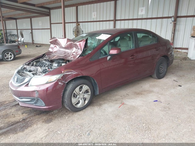 45977872 :رقم المزاد ، 2HGFB2F57DH575511 vin ، 2013 Honda Civic Lx مزاد بيع