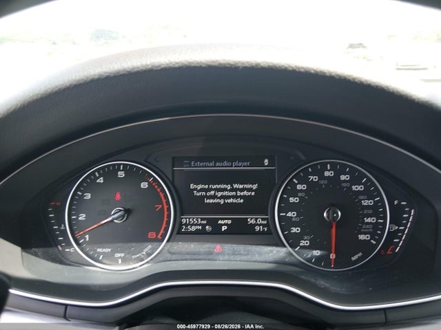Продажа на аукционе авто 2017 Audi A4 Premium, vin: WAUANAF47HN002474, номер лота: 45977929