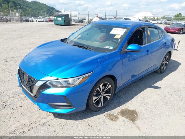 2021 Nissan Sentra Sv Xtronic Cvt მანქანა იყიდება აუქციონზე, vin: 3N1AB8CV4MY296448, აუქციონის ნომერი: 45977930