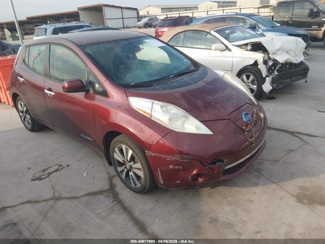 2016 Nissan Leaf Sv მანქანა იყიდება აუქციონზე, vin: 1N4BZ0CP7GC303475, აუქციონის ნომერი: 45977990