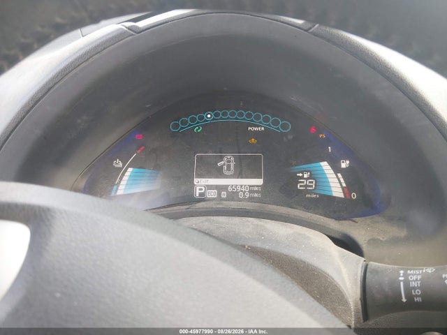 2016 Nissan Leaf Sv მანქანა იყიდება აუქციონზე, vin: 1N4BZ0CP7GC303475, აუქციონის ნომერი: 45977990