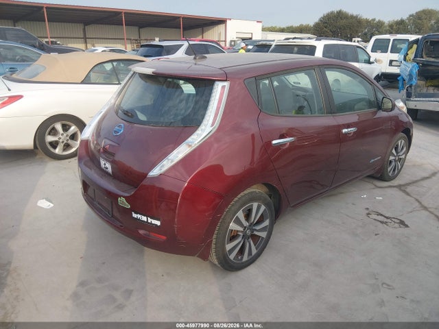 2016 Nissan Leaf Sv მანქანა იყიდება აუქციონზე, vin: 1N4BZ0CP7GC303475, აუქციონის ნომერი: 45977990